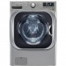 LG WM8100HVA 5.2 cu. ft. High-Efficiency Front Load Washer with Steam and TurboWash in Graphite Steel, ENERGY STAR